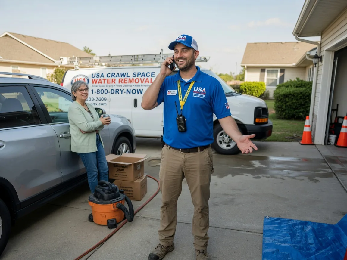 Crawl Space Water Removal Mesa, AZ FAQs